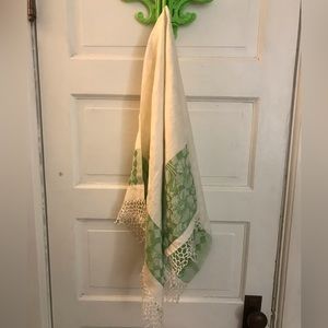 Vintage linen towel/table runner